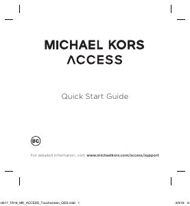 michael kors grayson user manual|SMART WATCH USER GUIDE .